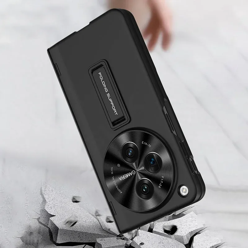 GKK Magnetic Hinge Armor Case for Oneplus OPEN OPPO Find N3 Anti-knock Front Glass Holder Kickstand Holder Matte Hard Cover