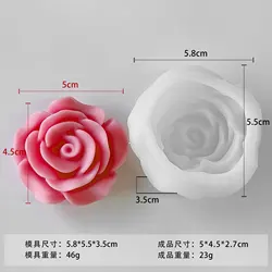Handmade 3D Tulip Flower Silicone Mold for Candle and Soap Making (J-0531)