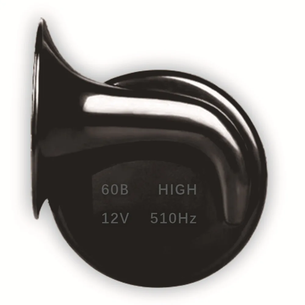 60db 510Hz Super Train Horn For 12V Power Supplies Car Boat Motorcycles Auto Tweeter Loudspeaker Car Speaker Sound Signal 60B