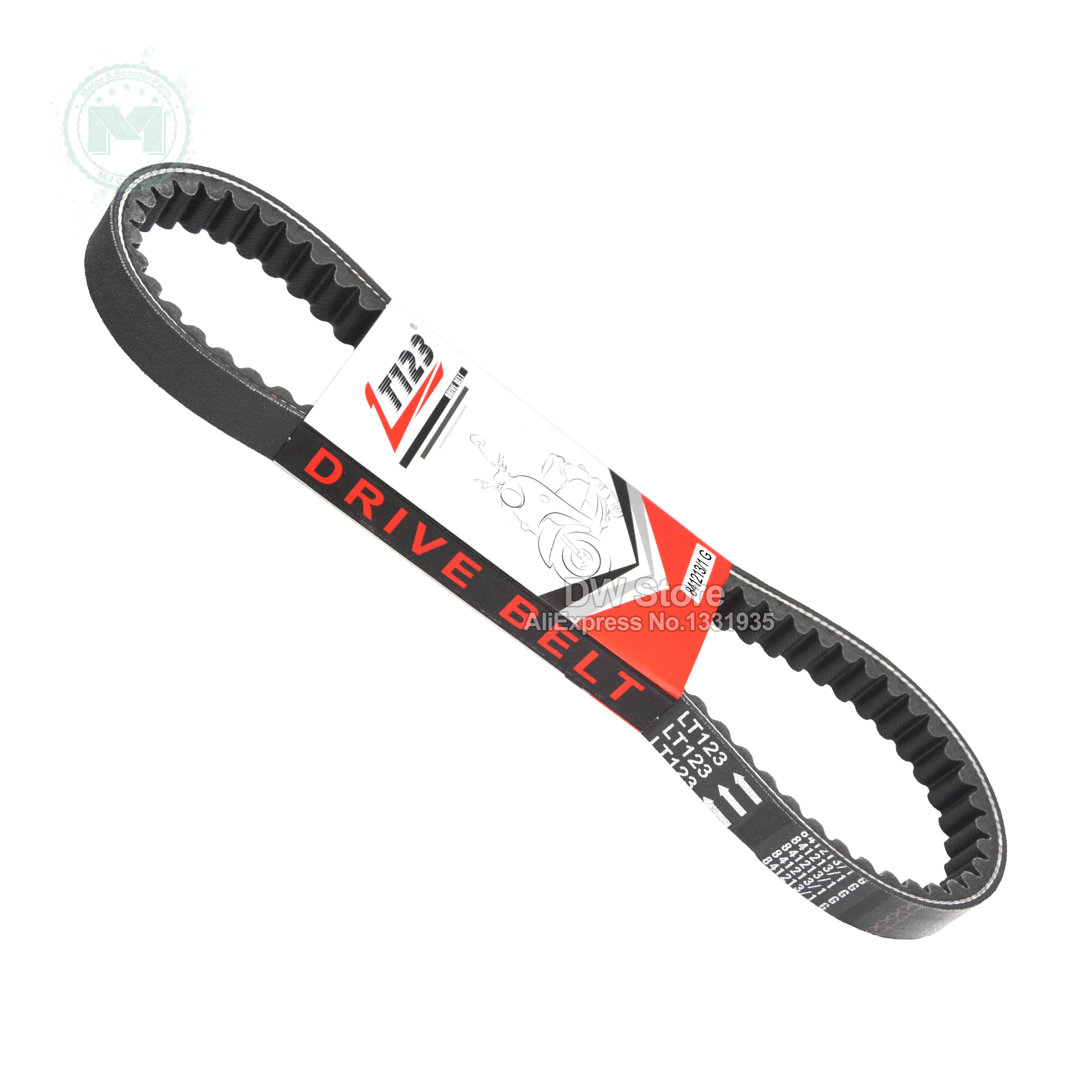 LT123 841213/1 G Motorcycle High Quality Rubber Drive Belt for PIAGGIO TYPHOON X7 eu3 Zip evo Mp3 125 for Vespa GTS 125 motorcycle scooter drive belt