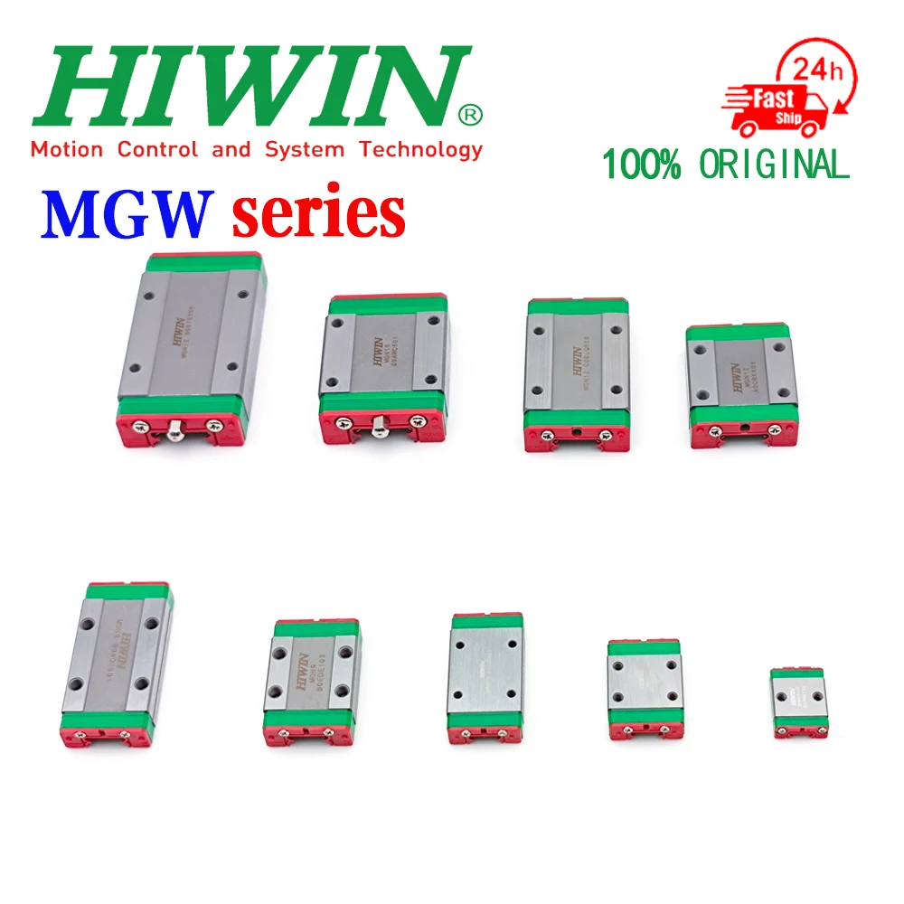 Free Shipping New Original HIWIN Linear Rail Slider MGW7C MGW7H MGW9C
