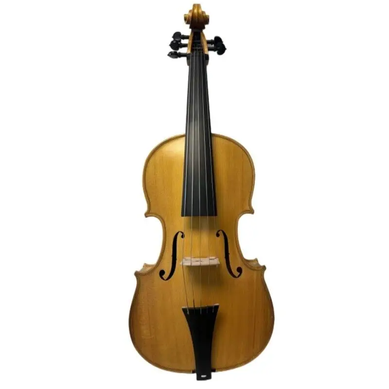 Pro Thicker rib,5 string viola 18" inlaid sideling frets,Big Rich Sound #11614