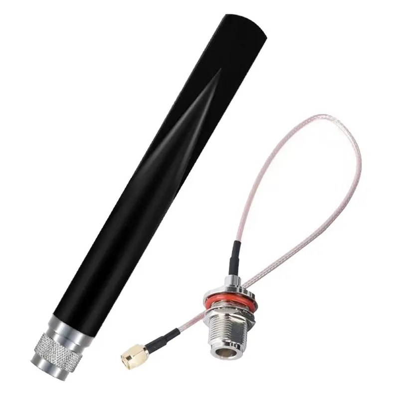 FULL-2X 868Mhz 915Mhz 로라 안테나 5Dbi 옴니 실외 N 수컷 커넥터 802.11Ah 메쉬타스틱 로라 할로우 장거리 안테나