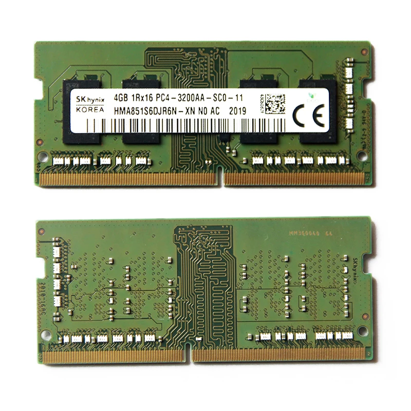 Sk ハイニックス DD4 4 ギガバイト 8 ギガバイト 3200MHz RAM 1Rx16