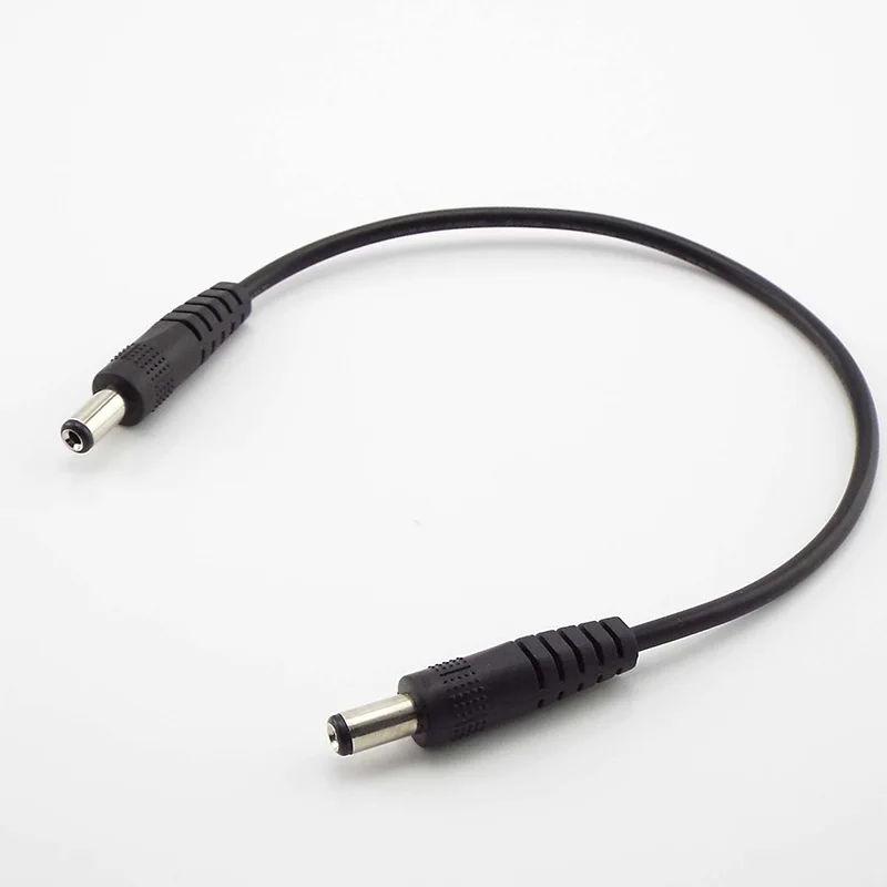내구성 DC 수-수 전원 공급 케이블, 5.5x2.1mm-5.5mm x 2.1mm 플러그, DIY 전원 익스텐션 코드, 12V 3A