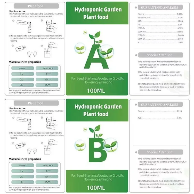 Plant Fertilizer Hydroponic Plant Fertilizer Soilless Cultivation Nutrient Granule