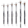 2 Way Nail Art Acrylic Brush Kolinsky Double Head Manicure Tool Brush UV Gel Builder Nail Dotting Pen Stirring Rod Stick 2-12# 5