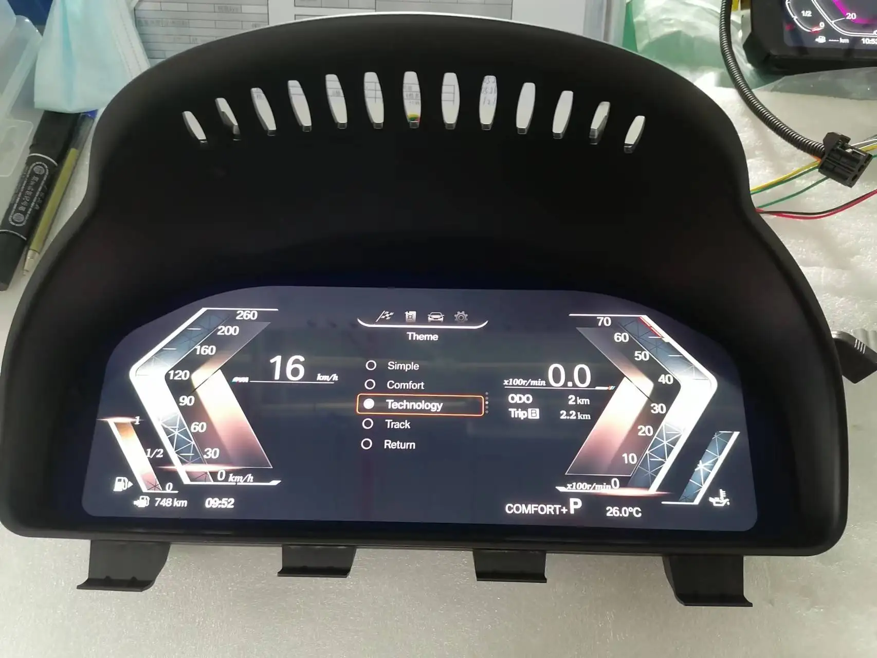 LCD    , ú г, BMW F01 F02 F03 F04 F06 F07 F10 F11 F12 F13 F15 F16 F25, 12.3 ġ