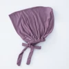 82 couleurs cravate dos sous-embouts mode femmes intérieur Hijab casquette musulmane Bonnet plaine islamique coton Spandex Jersey DEW sous-écharpe