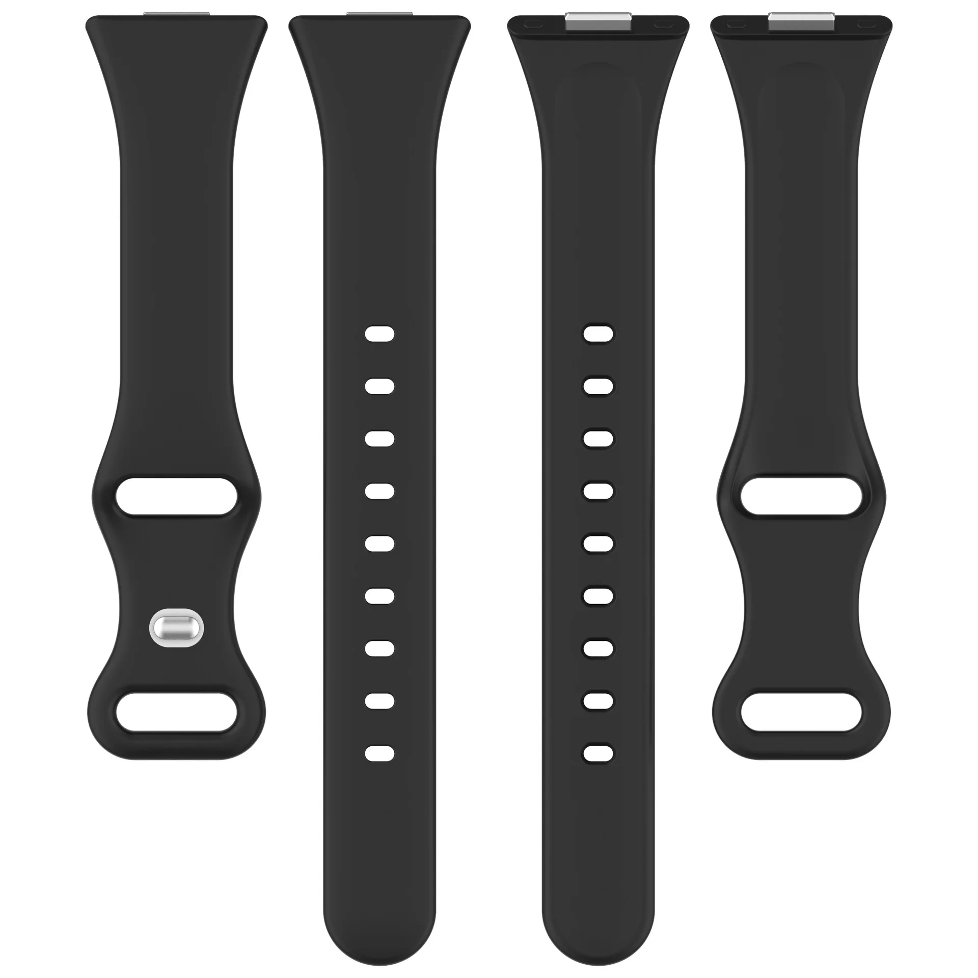 Magnetic Silicone Smartwatch Band - Soft Strap Bracelet in Elegant Design