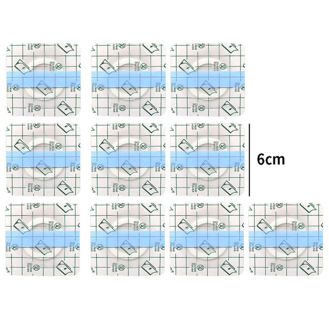 Waterproof Adhesive Patches Sensor Covers Patch Clear CGM Overpatch-Tape Adhesive Patches