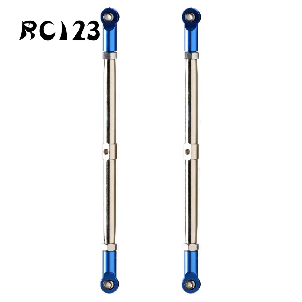 

5338R 5338A 8638 8646 2Pc Alloy Adustable Push Rod Turnbuckle With Ends For RC Car Parts Traxxas 1/10 Revo 3.3 E-REVO 2.0 Summit