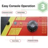 HomeWise 3KW Commercial Automatic Cheese Hot Dog Sticks Fryer Electric Korean Mozzarella Corn Dog Fryer Machine 21L Electric/Gas 4