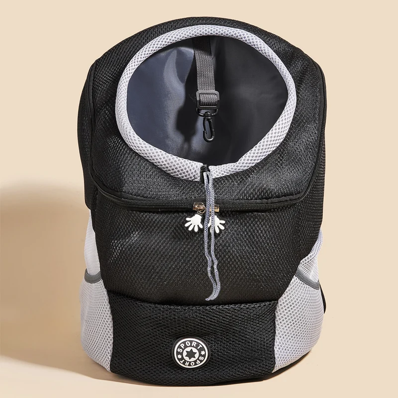 transport black backpack