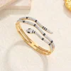 Luxurious Fully Inlaid Zircon Snake Shape Bracelets For Women Stainless Steel Bangles Birthday Party Gift Fashion Hand Jewelry 1