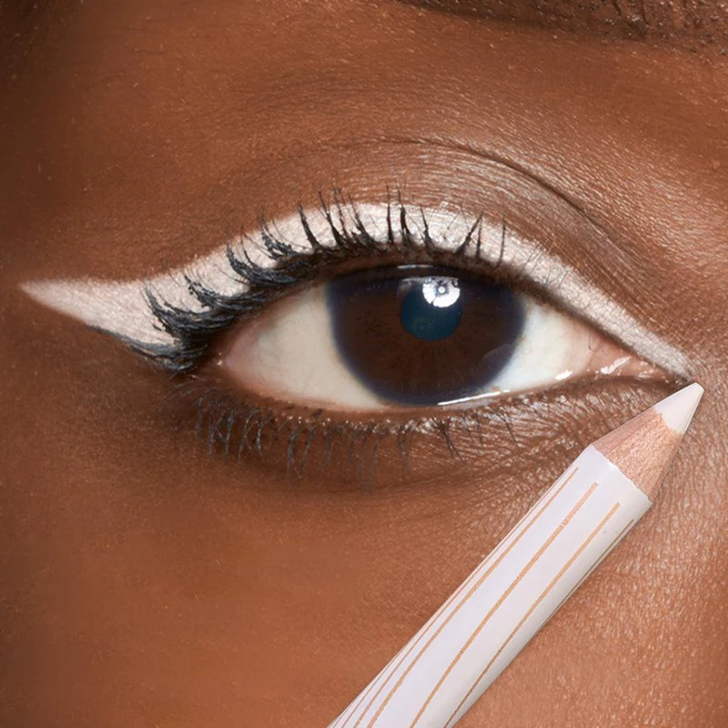 오래 가는 매트 화이트 아이라이너 펜슬, 부드러운 방수, 블루밍 없음, 화이트 아이 라이너 펜, 눈 메이크업 화장품 도구