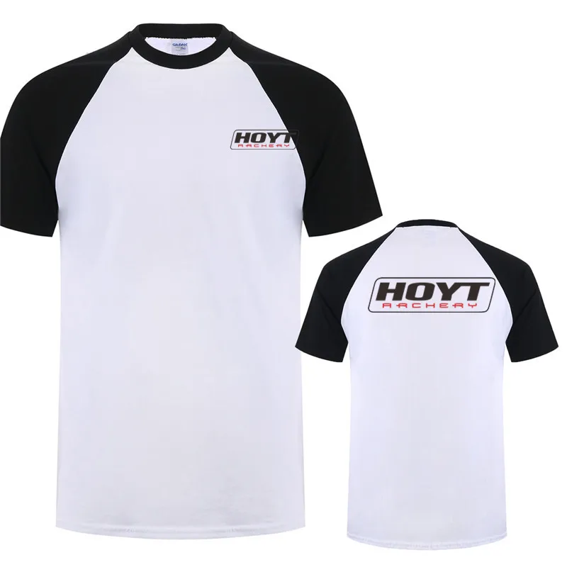 Hoyt Archery Men T Shirt Summer Unisex Casual Cotton Short Sleeve HOYT Archery Huntinger Bows Tshirts Fashion Cool Tops LH-427 3