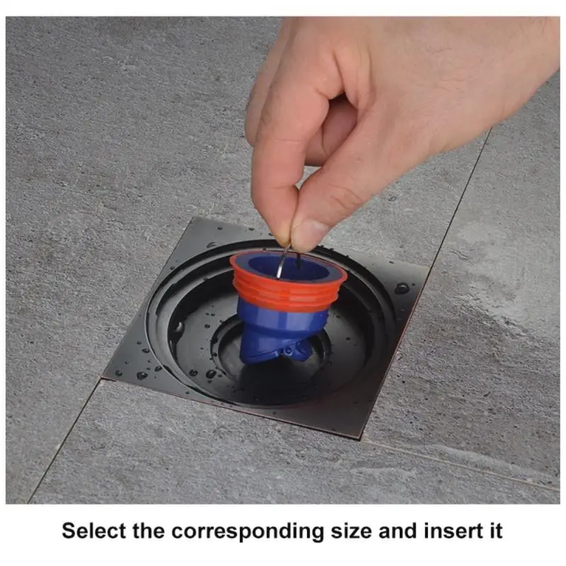 Large Displacement Kitchen Bathroom Water Drain Filter Floor Strainer Plug Trap Siphon Sink Anti Odor Pest Prevention Deodorant kitchen sink filter drain filter floor drain core floor drain filter floor drain deodorant floor drain shower drain floor sink strainer basin sink drain