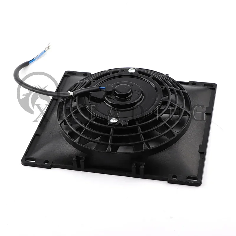 Radiator Fan, 6 Inch Radiator Thermo Electric Cooling Fan 150c 200cc Suitable for Quad Dirt Bike ATV Buggy