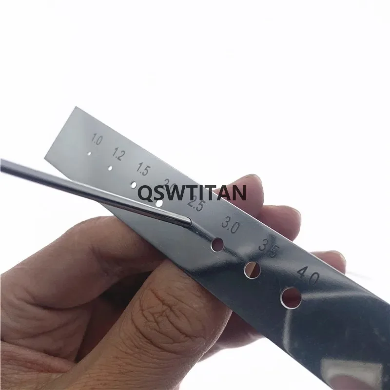 整形外科用ステンレス鋼定規キルシュナー K ワイヤーと骨ネジ直径長さ