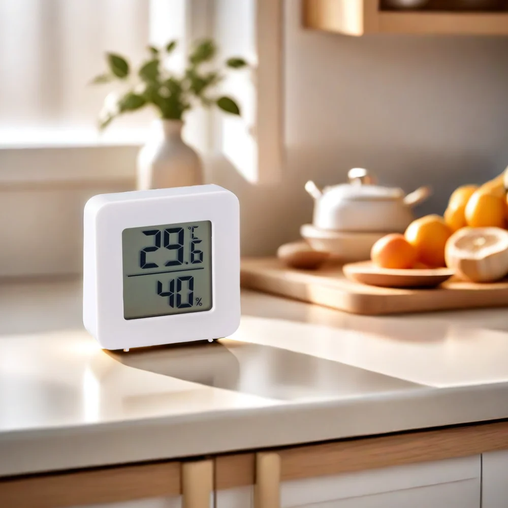 Mini LCD Hygrometer Thermometer Indoor Household Digital Temperature Humidity Meter Digital Display Wall Mounted Sensor temperature and humidity meter