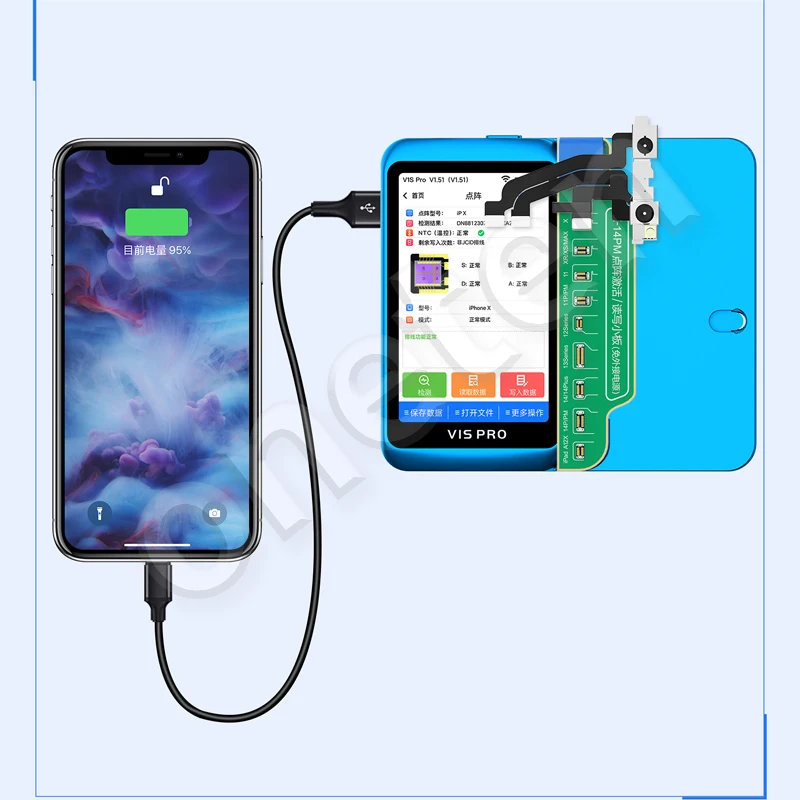 スマホアクセサリー jcid v1se New JCID Dot Matrix Activated Adaptor V1SE V1S Pro Board