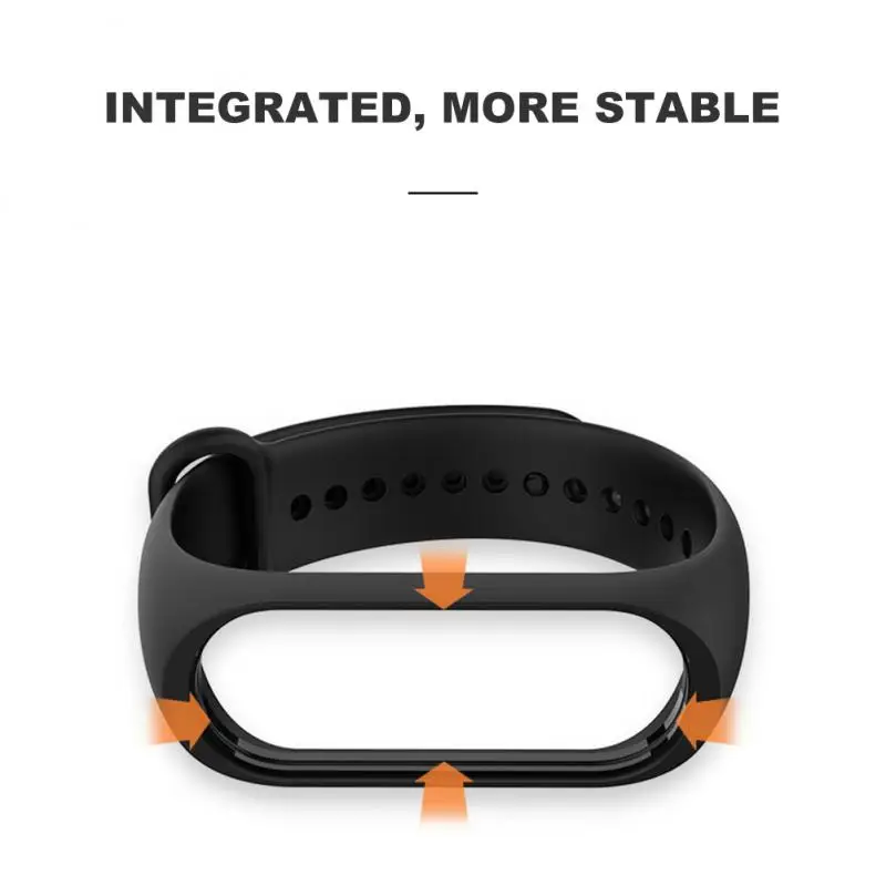 Original Bracelet Strap for Xiaomi Mi Band 7 Silicone Smart Watch Wristband MiBand 6 replacement belt Correa mi band 6 5 4 3