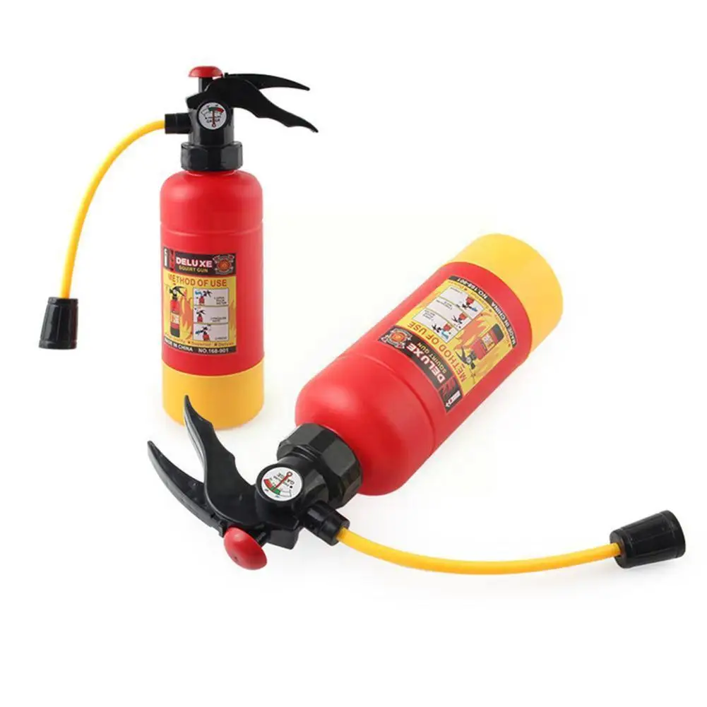 

Kids Large Fire Extinguisher Bubble Gun Toy Fireman Beach Children's Toy Playing Fire Toy Outdoor Role Pool Game Swimming Z0r0