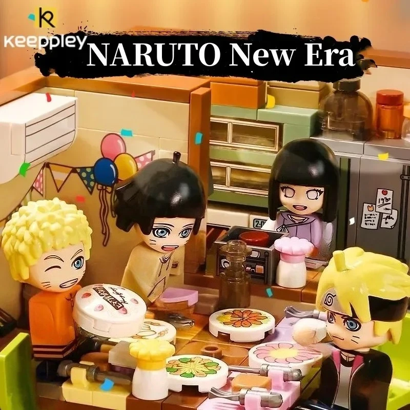 Keeppley Naruto Anime Surrounding Building Blocks Himawari