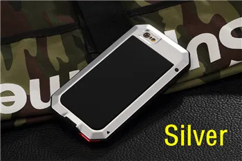 Doom Armor Shockproof Waterproof Metal Phone Case with Glass and Aluminum Protection