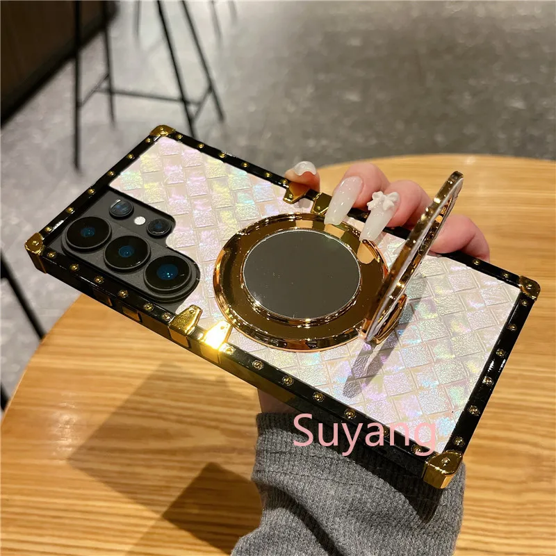 Luxury Mirror Weave Pattern Phone Cases For Iphone Air 17 16 15 14 13 12 11 Pro Max X XS XR 7 8 Plus Braided Textured_voghion.com