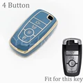 4 Button Gold Grey