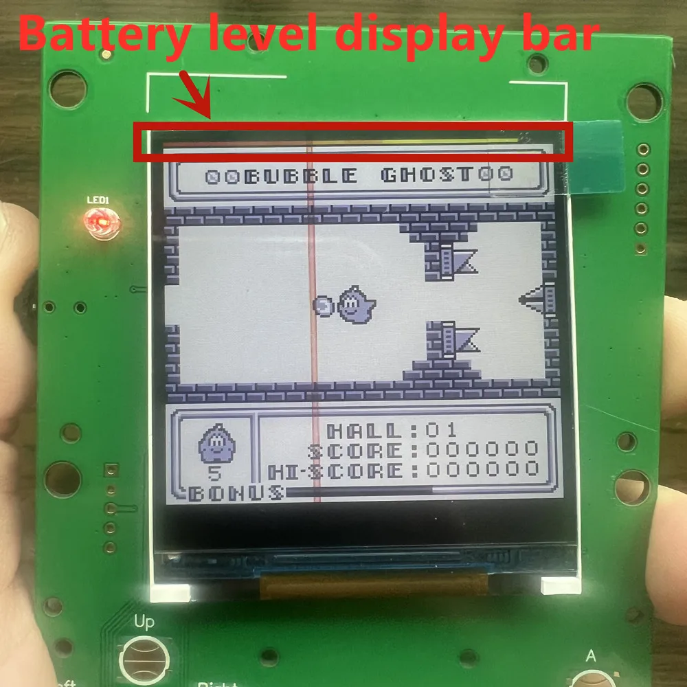 High Brightness 2.6 Inches GB IPS LCD Screen For Game Boy. New Shell For Nintendo Game Boy GB Simple Installation, Plug And Play
