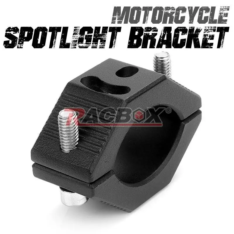 20-32mm Motorcycle Spotlight Mounting Bracket Aluminum Headlight Auxiliary Lamp