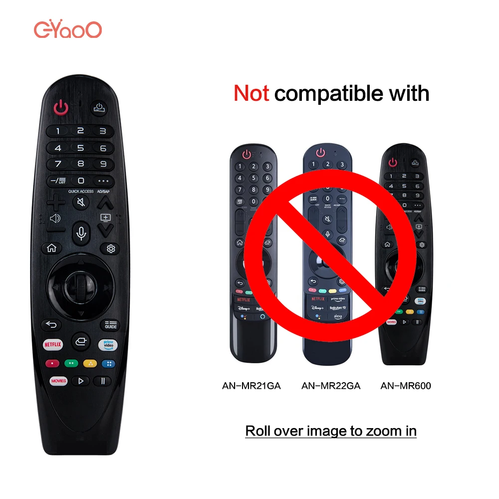 Magic Voice tv Substituição Remota para An-mr18ba Mr20ba Voz e Função Cursor Mr20ga An-mr19ba - Image 2
