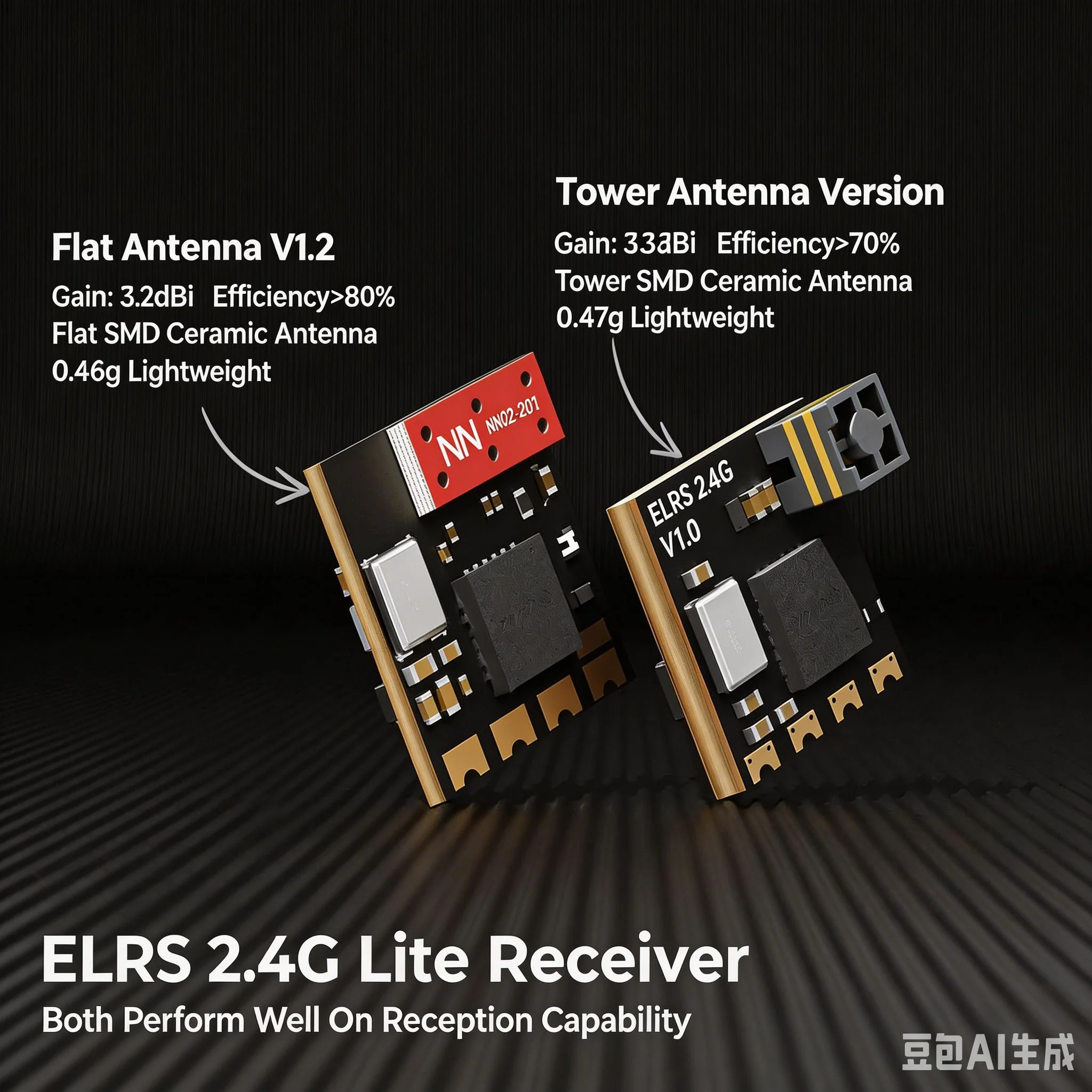 Récepteur BETAFPV ELRS Lite 2.4GHz Nano RX pour drone FPV micro