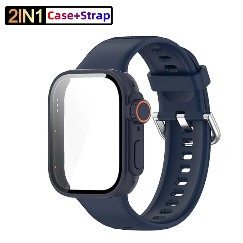 Premium Silicone Strap with Ultra2 Case and Screen Protector