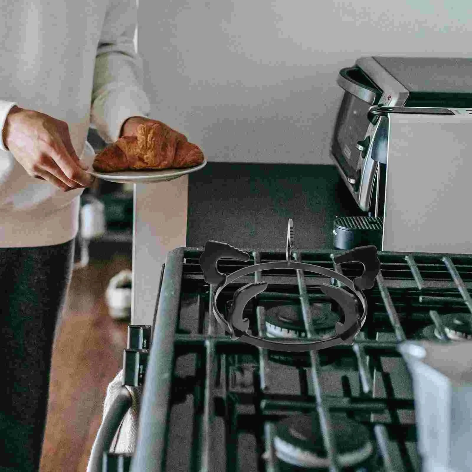 Gas stove accessories anti slip wok rack gas stove rack iron stove kitchen supply cookware parts accessories household gas dining bar