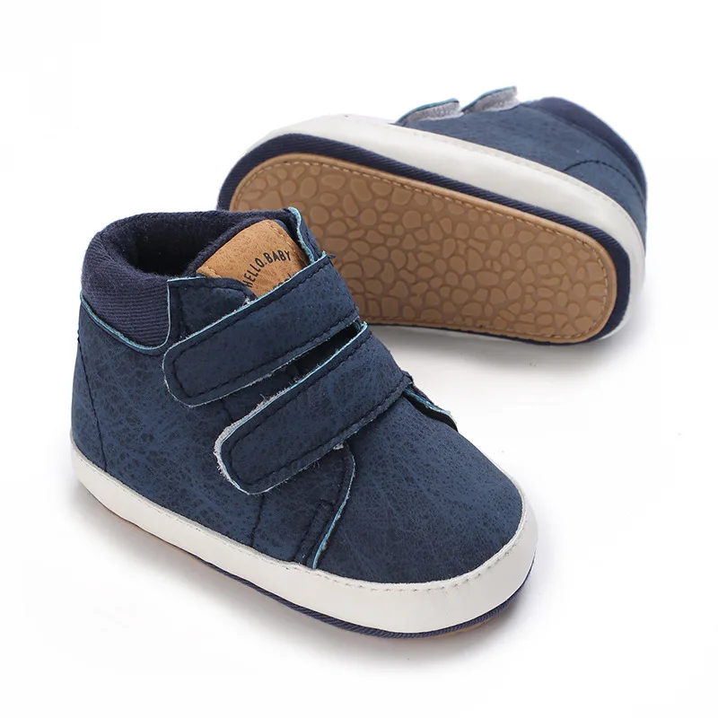 Spring and Autumn 0-1 Year Old Baby Boy Shoes Soft Sole Baby Shoes Sports Walking Shoes Little Boy First Walkers 4