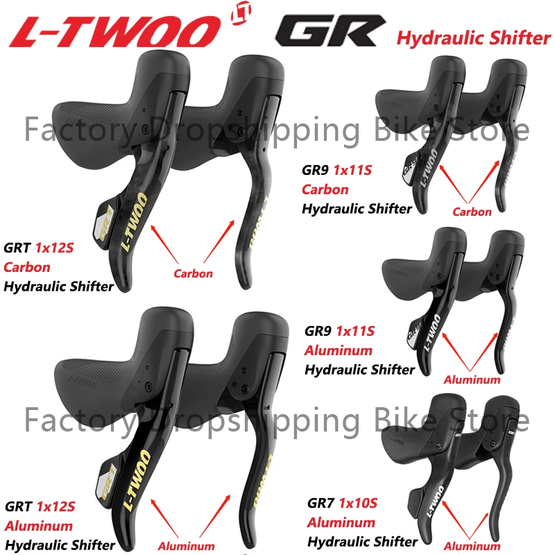 Ltwoo GRT/GR9/GR7 Hydraulic Bicycle Disc Brake Shifter Levers 1x12/1x11
