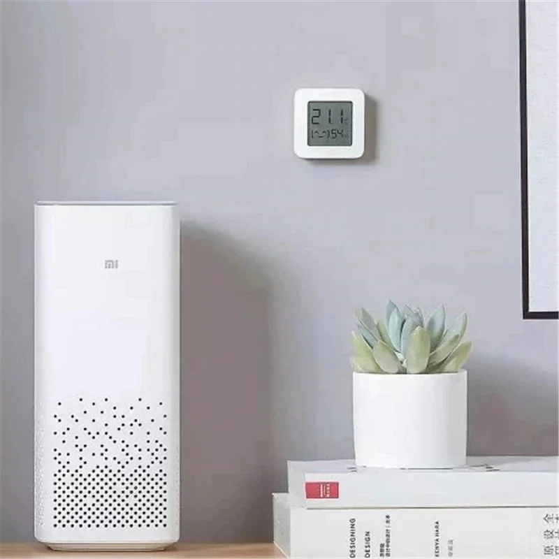 XIAOMI Mijia Bluetooth-compatible Thermometer 2 Wireless Smart Electric Digital Hygrometer Thermometer Work with Mijia APP temperature humidity meter smart thermometer