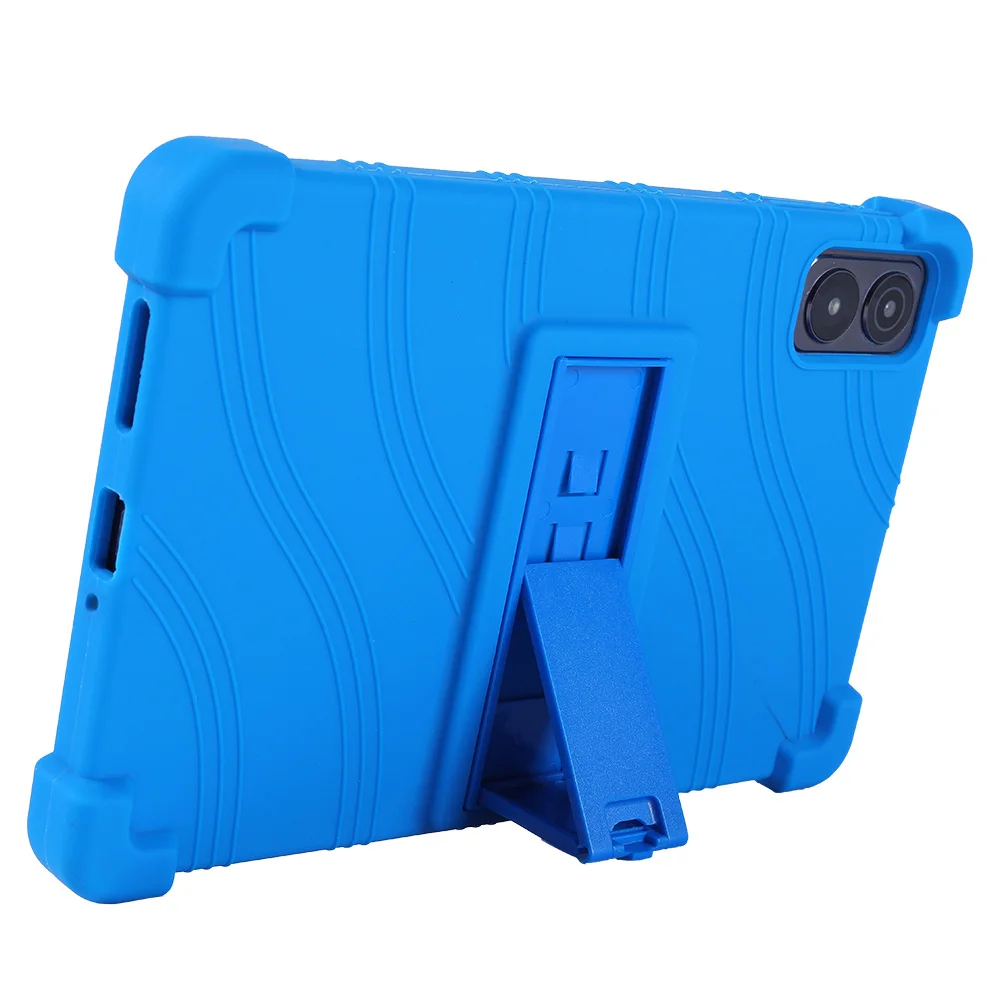 Kids-Friendly Gaming Tablet Case - 8.8 Soft Silicone Protective Cover with Adjustable Kickstand