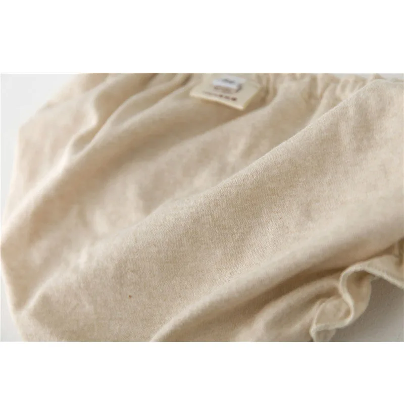 Baby Cotton Panties Baby Panties Girl Fashion Solid Lace Cotton Underpants Infant Diaper Pants Kids Casual Triangle Shorts Child Bread PP Pants