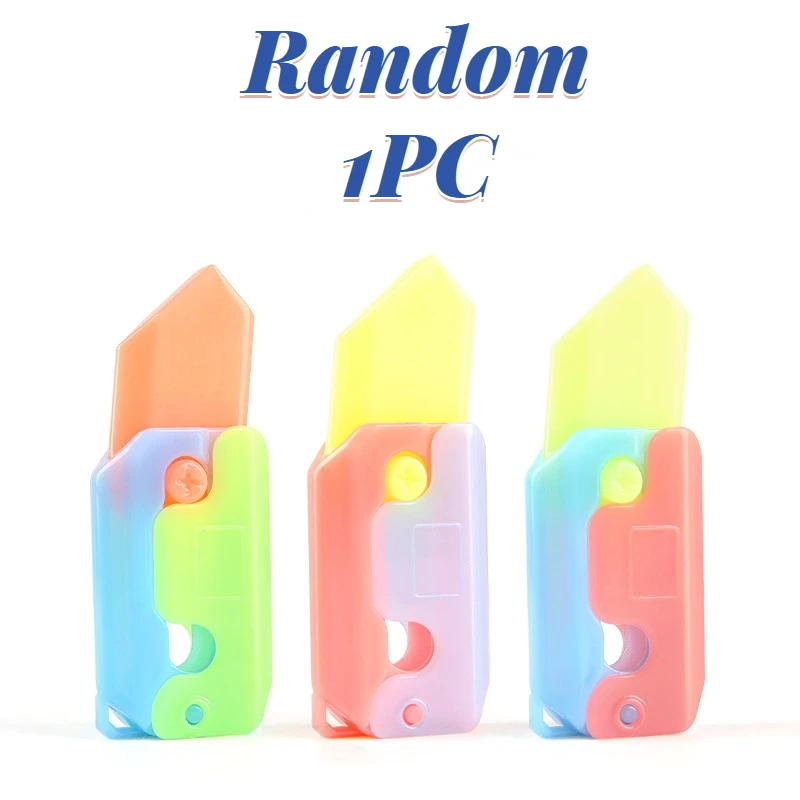 3D printing toy radish gun radish knife fidget toys for kid games Christmas present