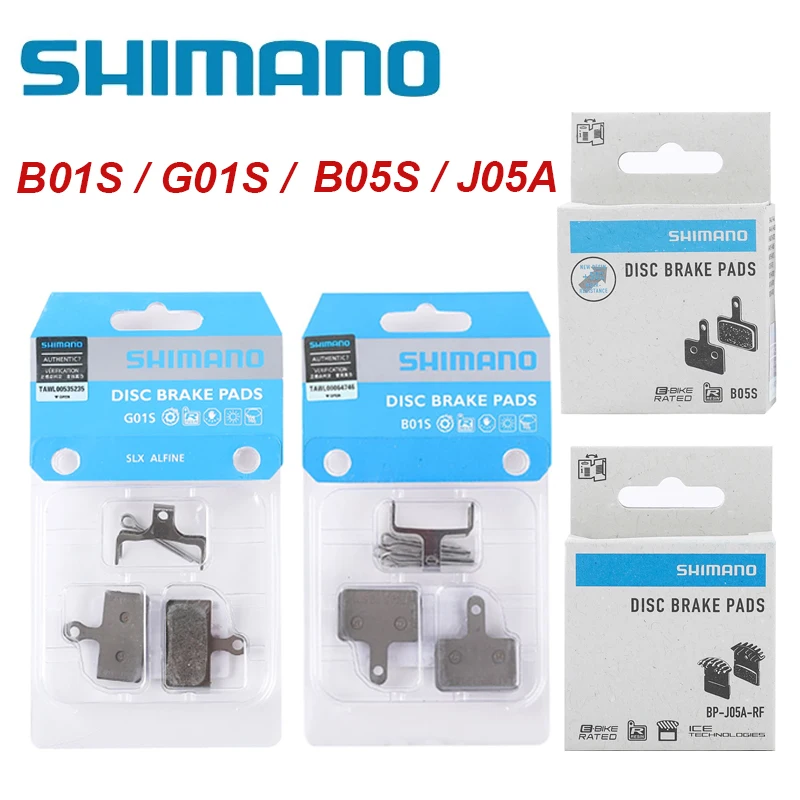 Shimano B01S B05S G01S J05A Mtb Bicicletta Resina Metallo Pastiglie Freno Per Br-M987 M985 M785 M675 M666 M615 M575 M525 M495 M465 M395 M355