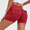 Leggings de sport 2026 pour femme avec poches, taille haute, effet push-up, pour yoga et entraînement, effet seconde peau, XP89