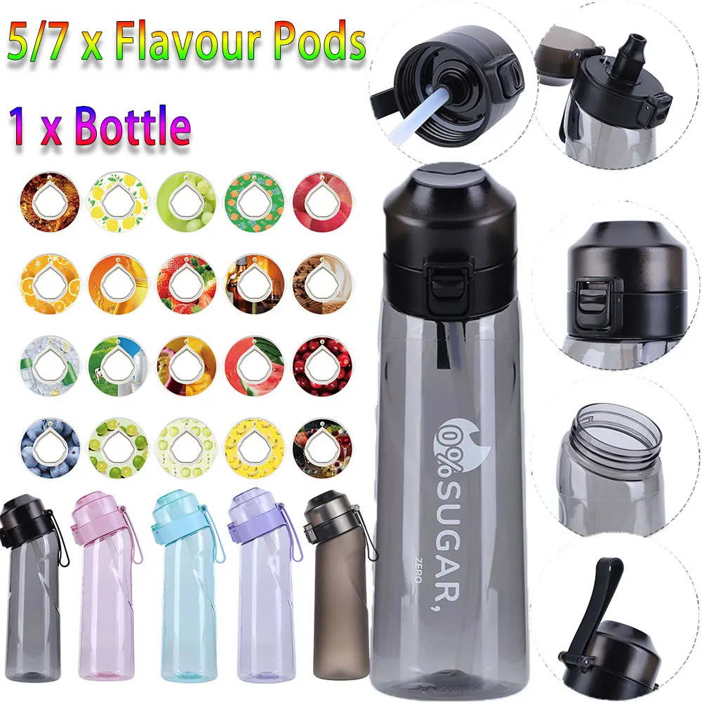 3-1Pcs Flavoring Pods Scented Pods Air Scent Fruit Flavour Up Tritan 0  Sugar Drink Fragrance for Sports Water Bottle Flavor Pods - AliExpress