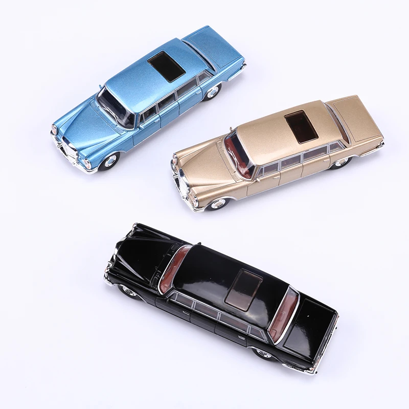 4R-541 YUANLI 1/64 メルセデスベンツ Pullman W100 DCT 1:64 Benz Pullman 600 W100 Edition Diecast Alloy Model