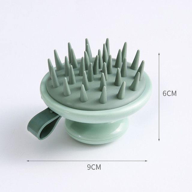 Head Body Scalp Massage Brush Silicone Shampoo Brush Hair Washing Comb Shower Brush Bath SPA Massage Brush Hair Brush