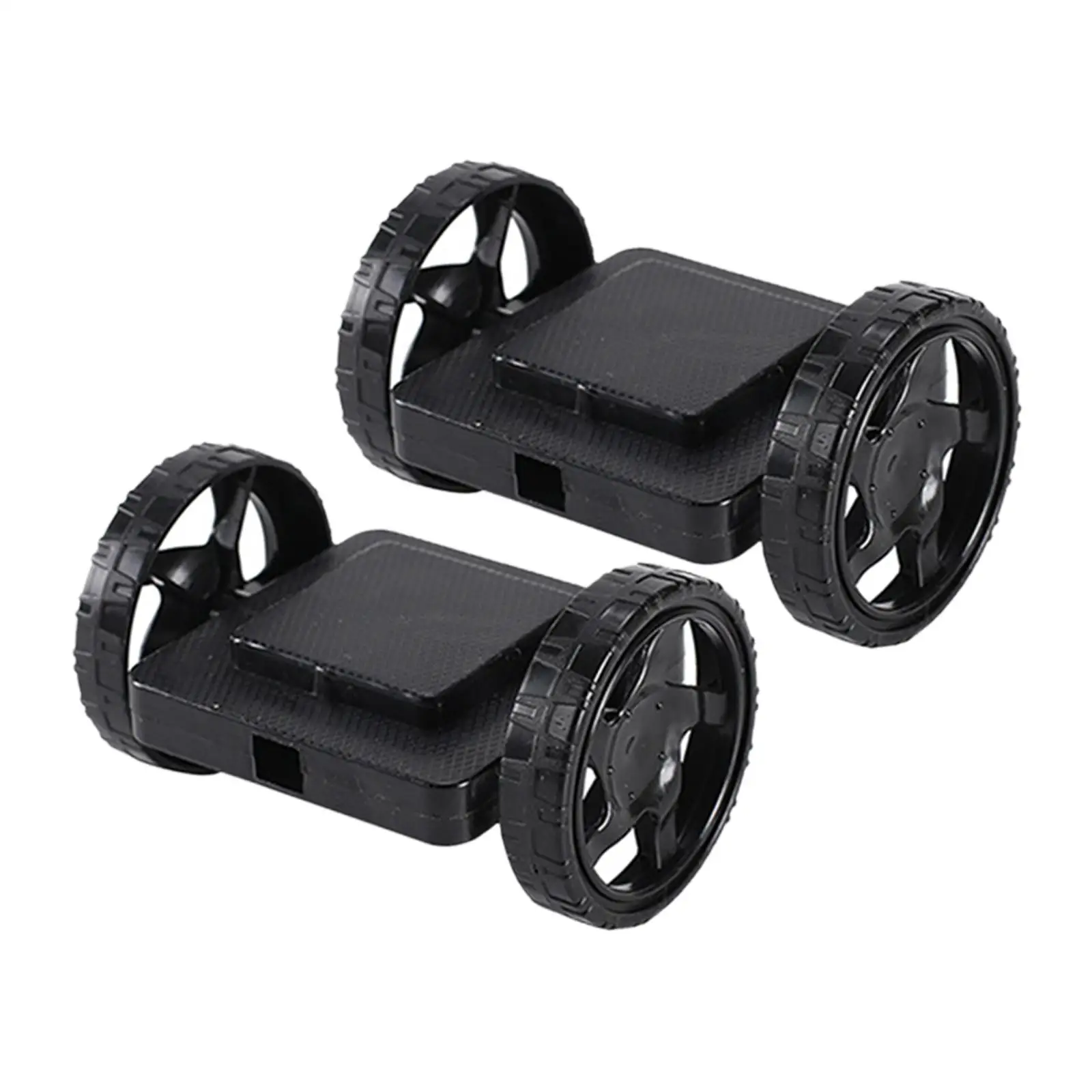 2Pcs Magnetic Tiles Wheels Set Construction Base Wheels Construction Toys DIY Educational Magnetic Toys Boys Girls